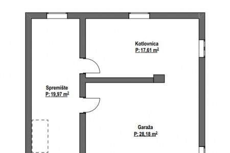 Belišće, kuća na mirnoj lokaciji, 169,97 m2